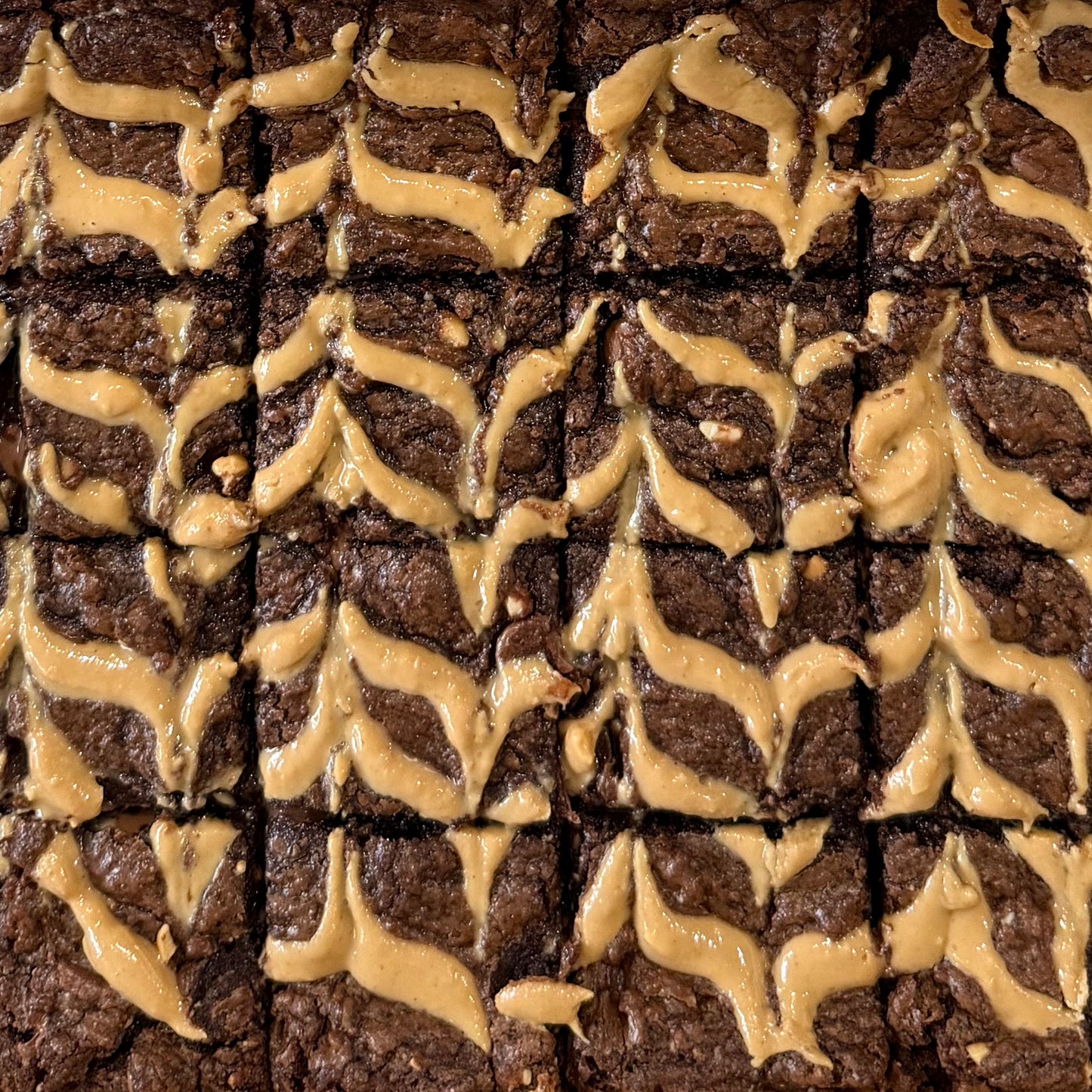 chunccy peanut butter brownies